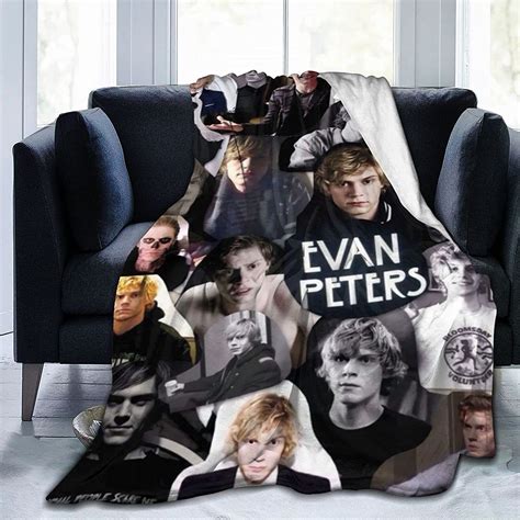 Evan Peters Blanket Ultra-Soft Micro Fleece Blanket for Couch Bed Car Warm Throw Blanket Suitable for All Season 1 offer from 45. . Evan peters blanket